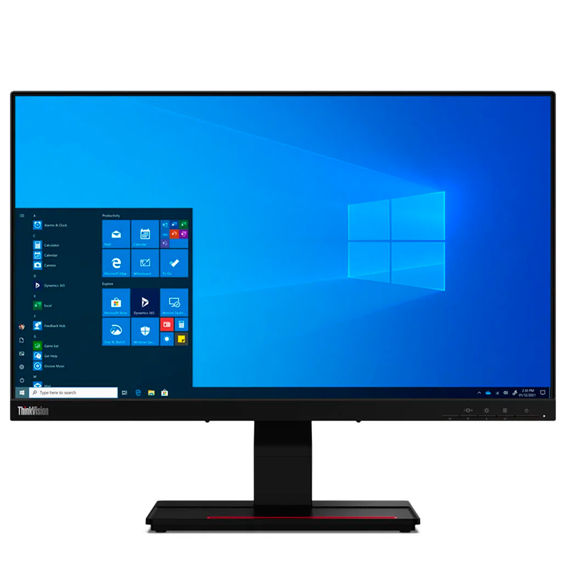 Monitor Lenovo Thinkvision T24t-20, 23.8" 1920x1080 Wled Ips Hdmi/dp/usb-c 3.2 Gen 1