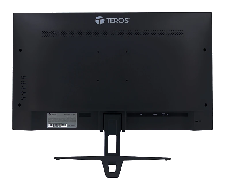 Monitor Plano Teros Te-2417s, 23.8" Fhd Ips, 144hz, 1ms, Hdmi, Dp, Audio Out, Parlantes — vista 2