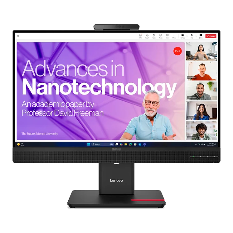 Monitor Lenovo Thinkvision T24-4v, 23.8" Wled Fhd/ips/hdmi/dp/vga/usb-a X3/usb-b/usb-c