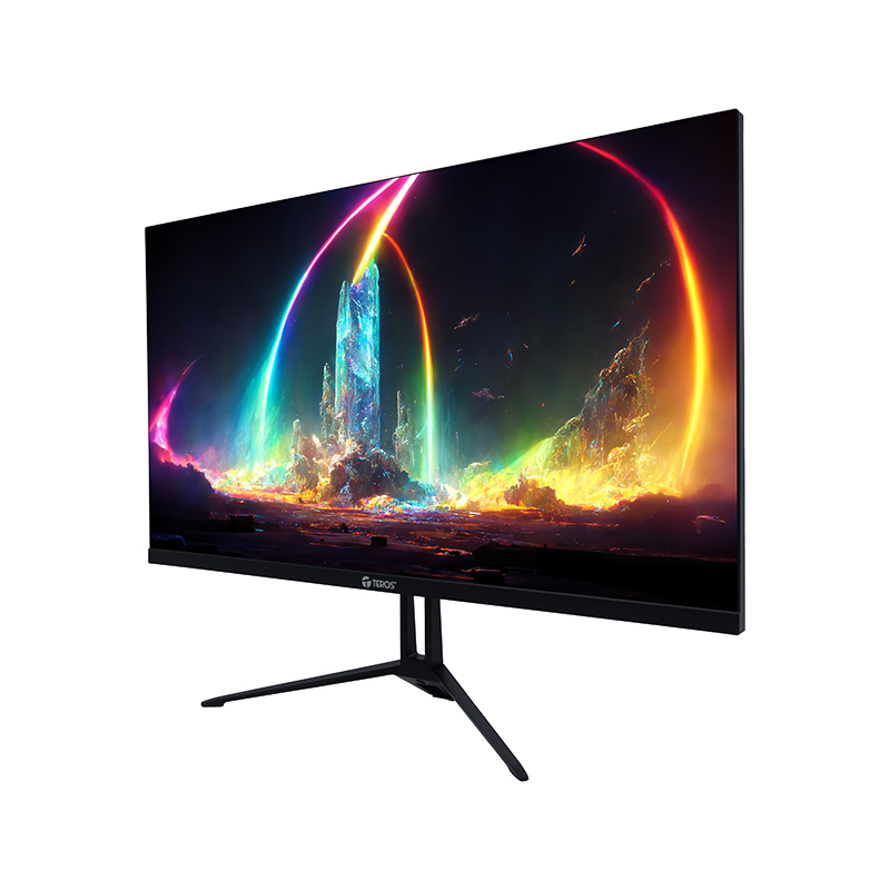 Monitor plano TEROS TE-2714S, 27" FHD IPS, 144Hz, 1ms, HDMI, DP, Audio out, Parlantes