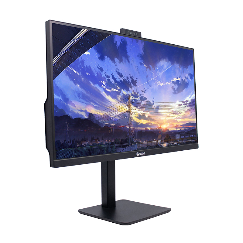 Monitor Plano Corporativo Teros Te-2715cs, Qhd Ips, 100hz, Hdmi, Dp, Audio Out, Cámara 5mp — vista 2