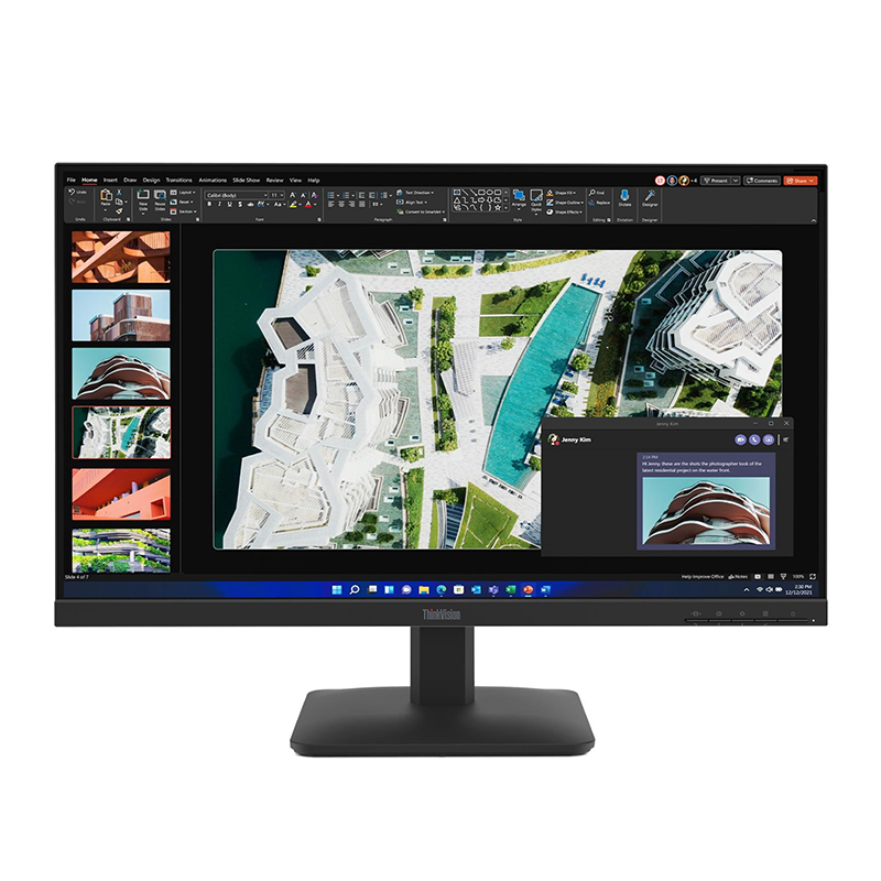 Monitor Plano Lenovo Thinkvision S27-4e, 27" Wled/fhd/ips/hdmi/vga