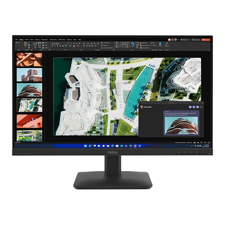 Monitor Plano Lenovo Thinkvision S27-4e, 27" Wled/fhd/ips/hdmi/vga