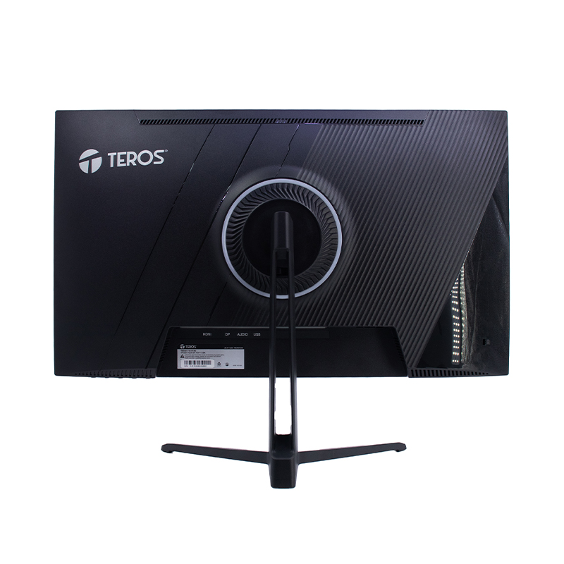 Monitor Plano Gaming Teros Te-2475g 24.5" Fhd Va 180hz 1ms Hdmi Dp Audio Out Negro — vista 2