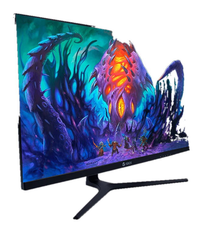 Monitor Plano Gaming Teros Te-2769g, 27" Qhd Ips, 180hz, 1ms, Hdmi, Dp, Audio Out — vista 2