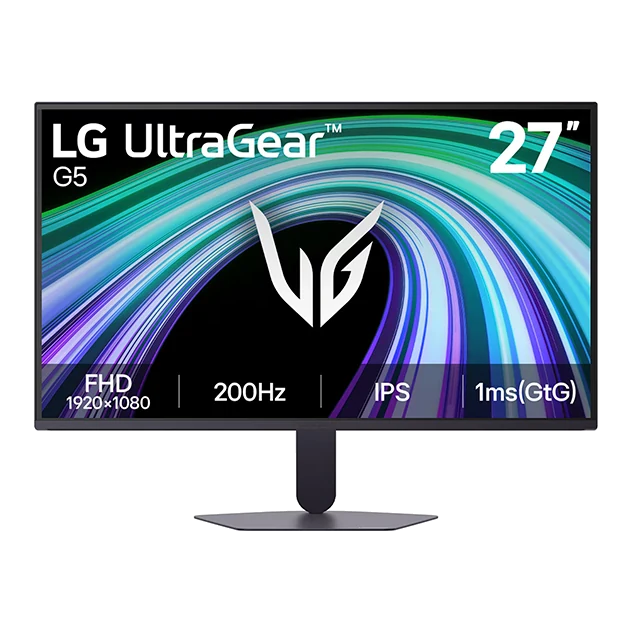 Monitor Lg Gaming Ultragear G5, 27/fhd/ips/200hz/hdmix2/dp/salida_auriculares (3-polos)