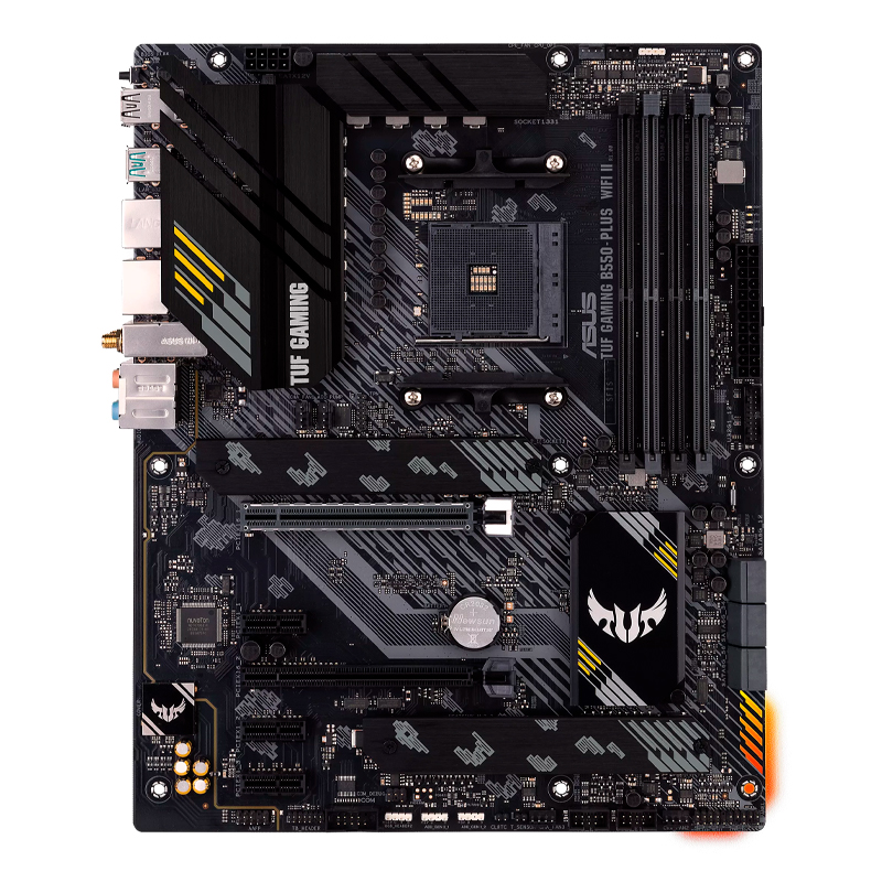 Motherboard Asus Tuf Gaming B550-plus Wifi Ii, Chipset Amd B550, Socket Amd Am4, Atx