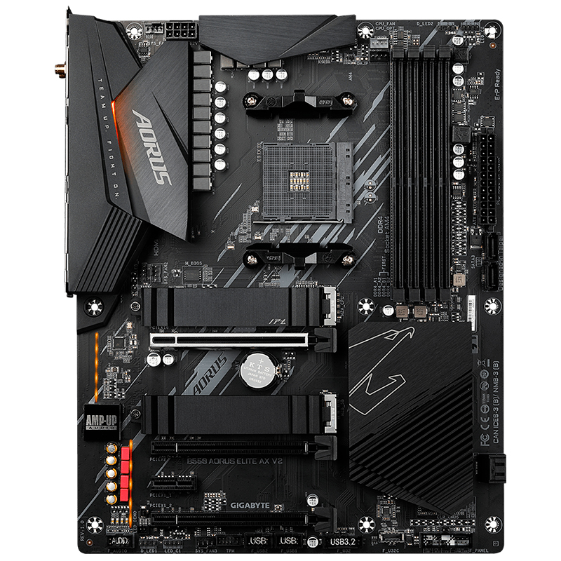 Motherboard Gigabyte B550 Aorus Elite Ax V2 (rev.1.0) Chipset Amd B550 Socket Amd Am4, Atx