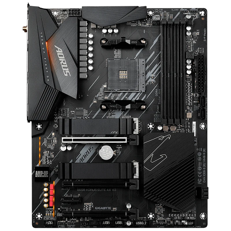 Motherboard Gigabyte B550 Aorus Elite Ax V2 (rev.1.0) Chipset Amd B550 Socket Amd Am4, Atx