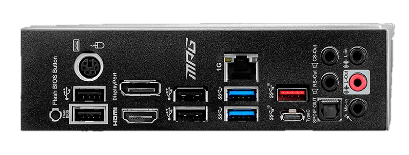 Motherboard MSI MPG B550 GAMING PLUS AMD B550 AM4 Socket, HDMI, DP, USB 3.2 Gen 2