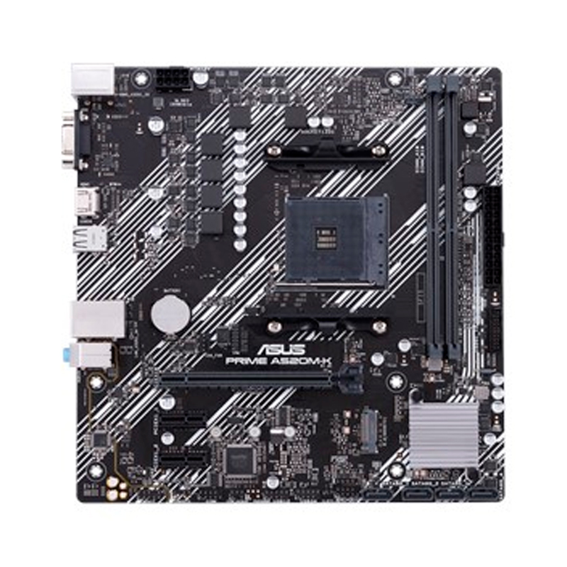 Motherboard Asus Prime A520m-k, Chipset Amd A520, Socket Amd Am4, Micro Atx