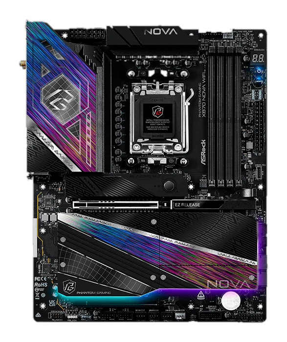 MB AR X870 NOVA WIFI SVL DDR5