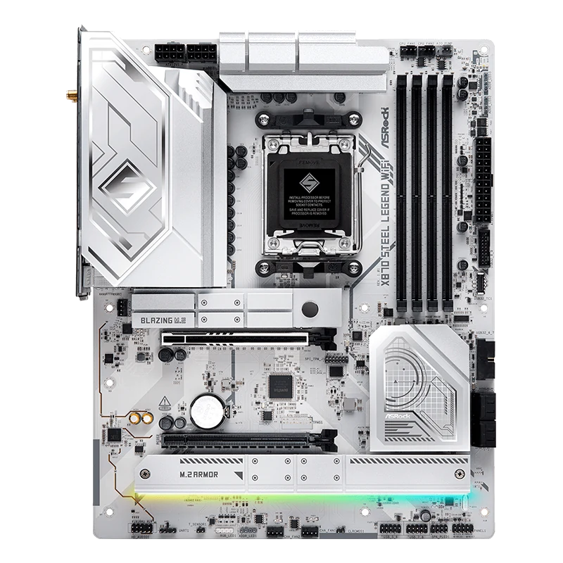 Motherboard Asrock X870 Steel Legend Wifi, Chipset Amd X870, Socket Amd Am5, Atx