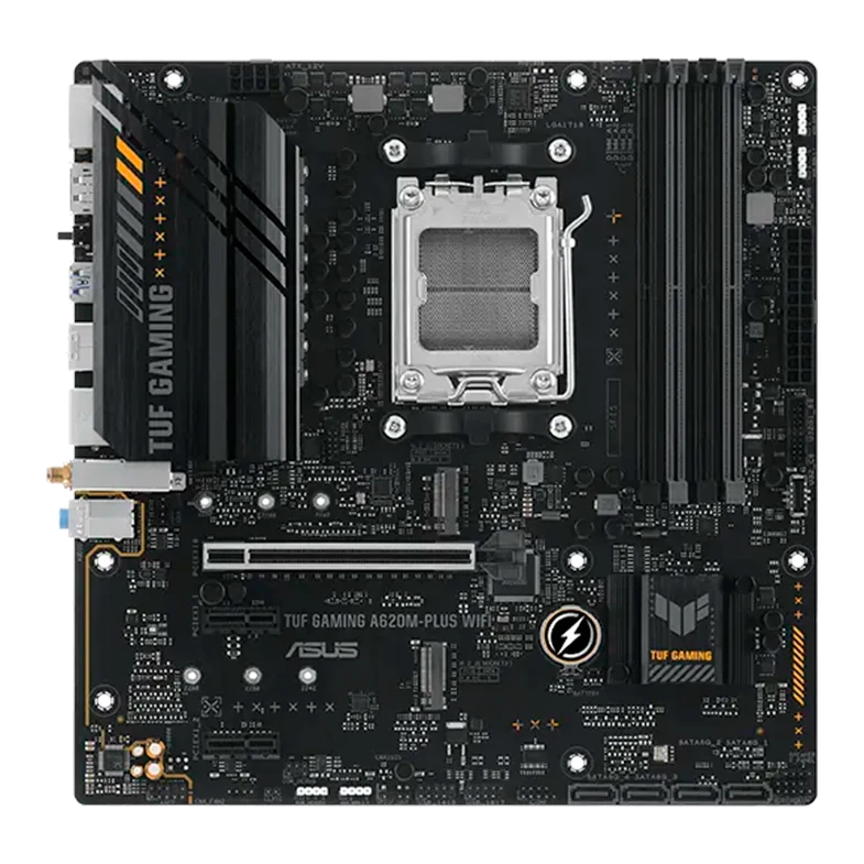 Motherboard Asus Tuf Gaming A620m-plus Wifi, Chipset Amd B620, Amd Socket Am5, Matx