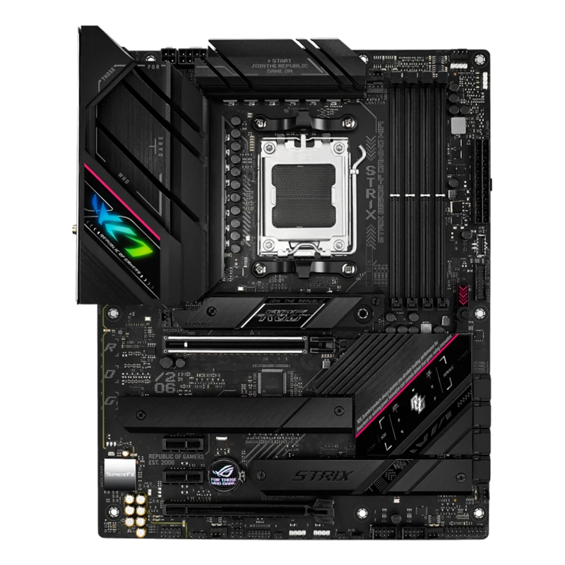 Motherboard Asus Rog Strix B650e-f Gaming Wifi, Chipset Amd B650, Socket Amd Am5, Atx