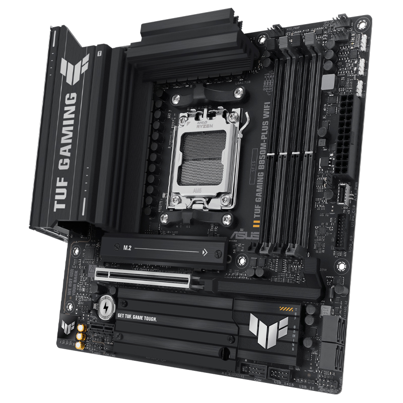 Motherboard ASUS TUF GAMING B850M-PLUS WIFI, Chipset AMD B850, Socket AMD AM5, mATX