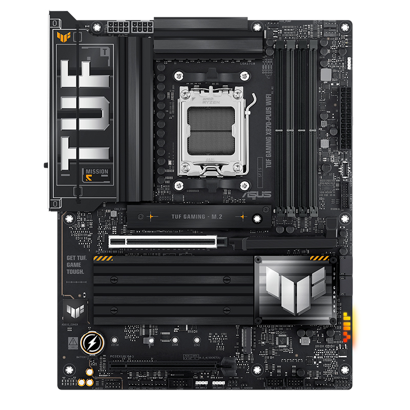 Motherboard Asus Tuf Gaming X870-plus Wifi, Chipset Amd X870, Socket Amd Am5, Atx