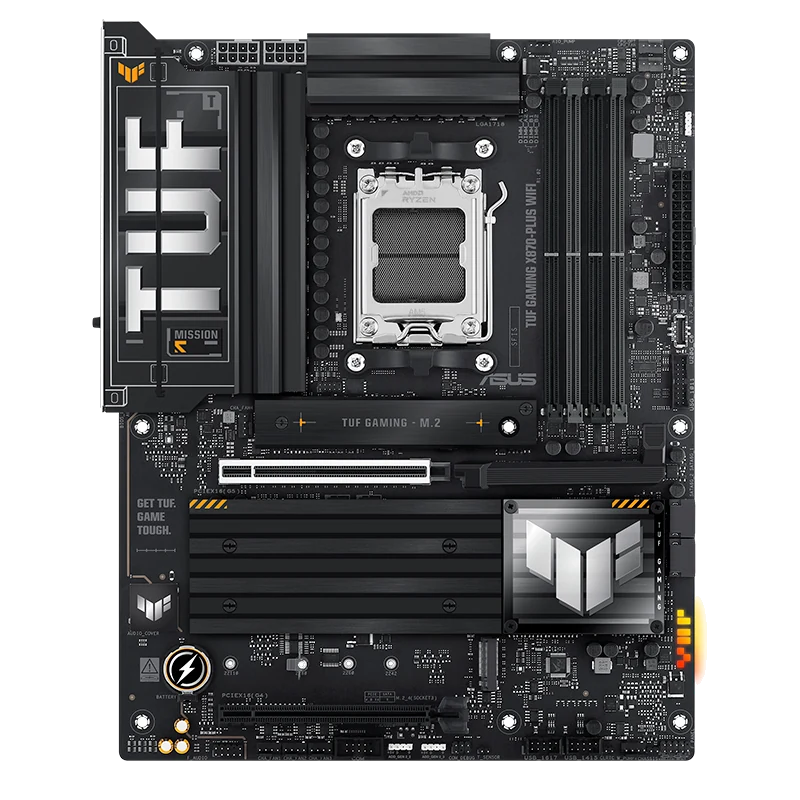 Motherboard Asus Tuf Gaming X870-plus Wifi, Chipset Amd X870, Socket Amd Am5, Atx
