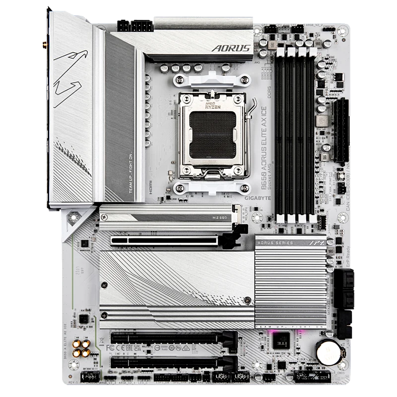 Motherboard Gigabyte B650 Aorus Elite Ax Ice, Chipset Amd B650, Socket Amd Am5, Atx