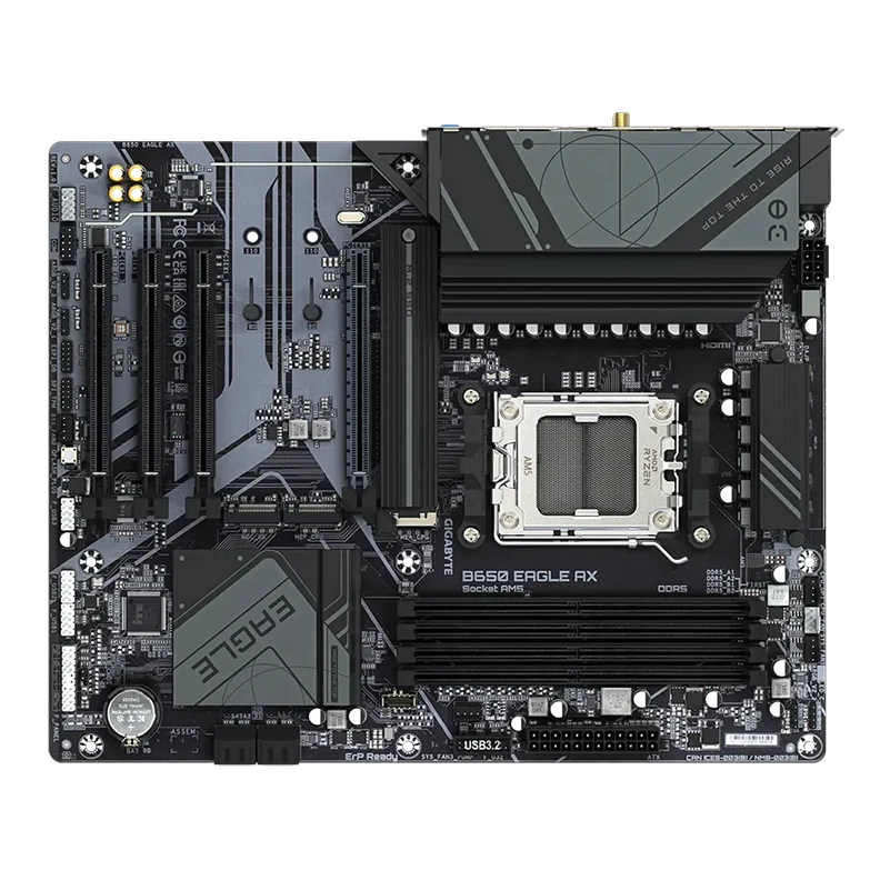 Motherboard Gigabyte B650 Eagle Ax, Chipset Amd B650, Socket Amd Am5, Atx