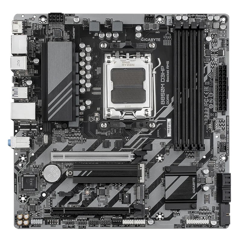 Motherboard Gigabyte B850m D3hp, Chipset Amd B850, Socket Amd Am5, Matx