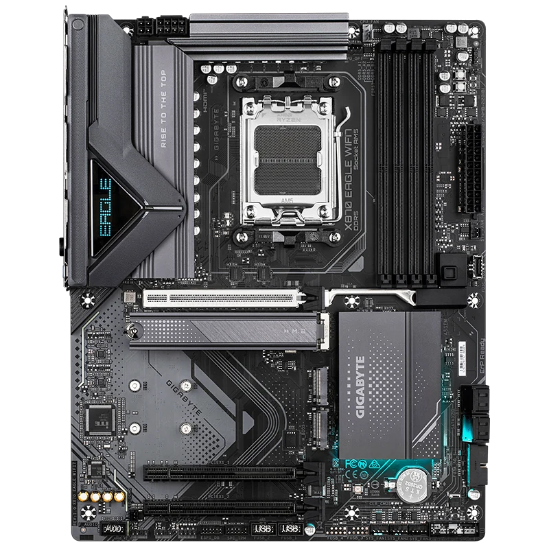 Motherboard Gigabyte X870 Eagle Wifi7, Chipset Amd X870, Socket Amd Am5, Atx