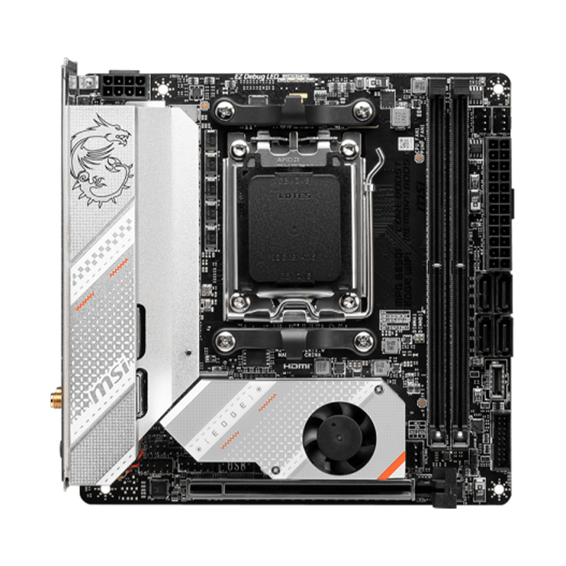 Motherboard Msi Mpg B650i Edge Wifi, Chipset Amd B650, Socket Amd Am5, Mini-itx