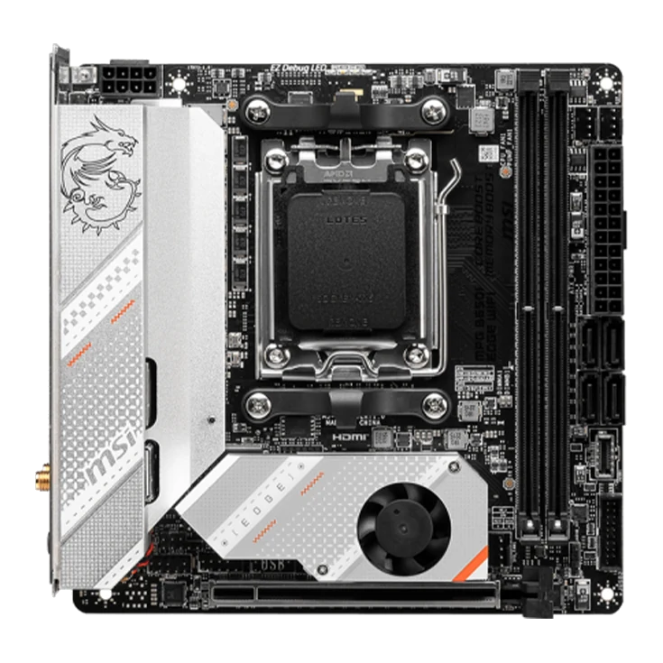 Motherboard Msi Mpg B650i Edge Wifi, Chipset Amd B650, Socket Amd Am5, Mini-itx