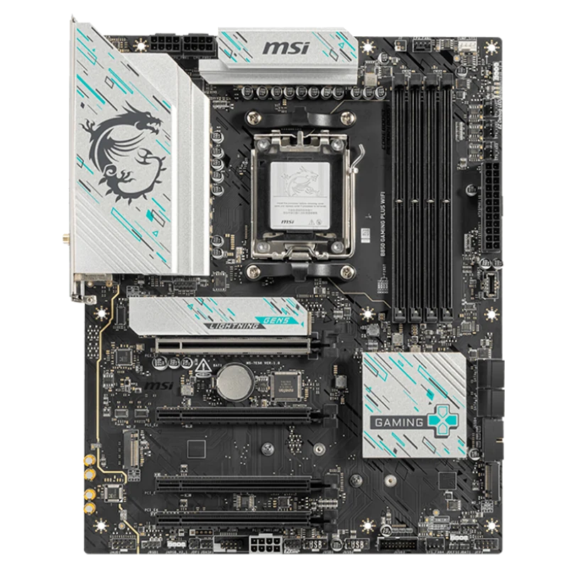 Motherboard Msi B850 Gaming Plus Wifi, Chipset Amd B850, Socket Amd Am5, Atx