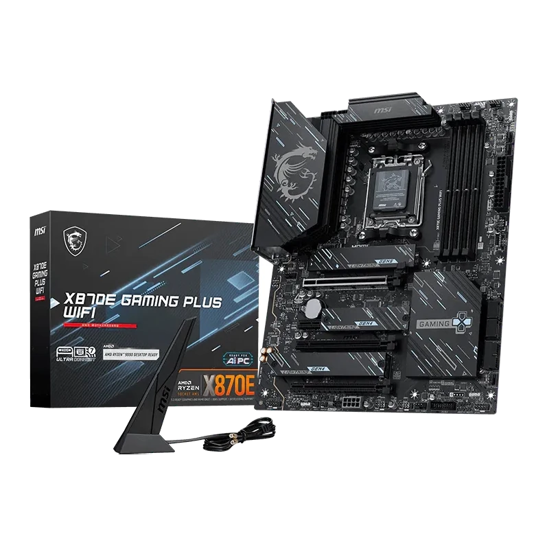 Motherboard Msi X870e Gaming Plus Wifi, Chipset Amd X870e, Socket Amd Am5, Atx
