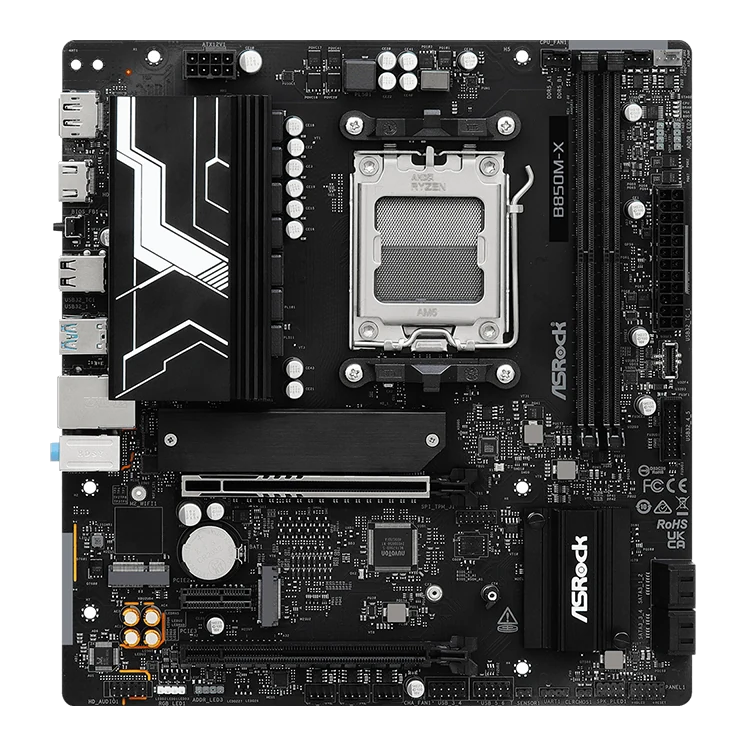 Motherboard Asrock B850m-x R2.0, Chipset Amd B850, Socket Amd Am5, Matx