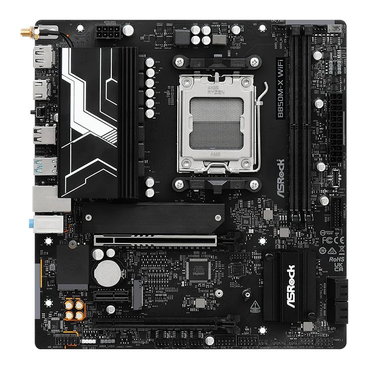 Motherboard Asrock B850m-x Wifi R2.0, Chipset Amd B850, Socket Amd Am5, Matx