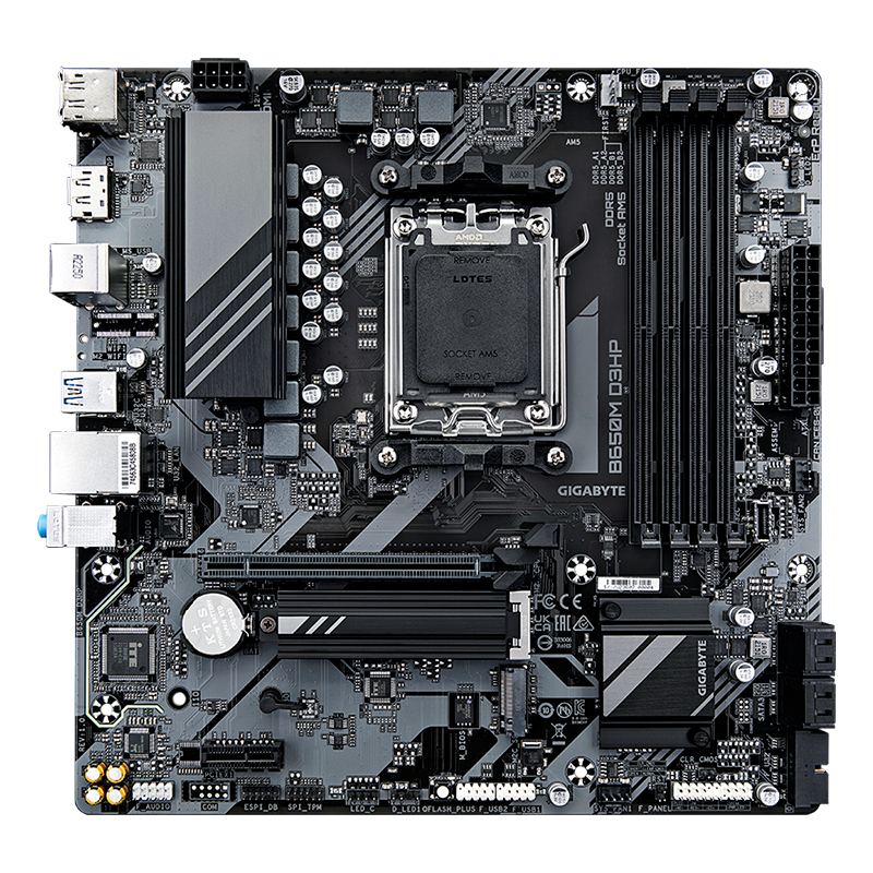 Motherboard Gigabyte B650m D3hp, Chipset Amd B650, Socket Amd Am5, Matx