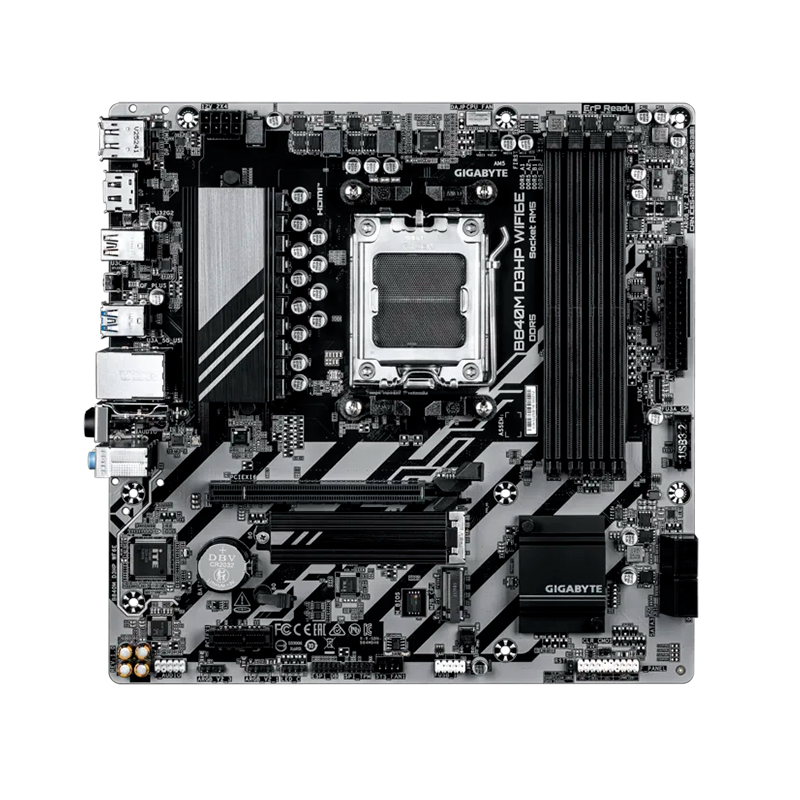 Motherboard Gigabyte B840m D3hp Wifi6e, Chipset Amd B840, Socket Amd Am5, Matx — vista 2