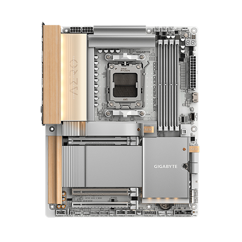 MB GB X870E AERO X WOOD DDR5