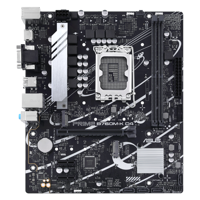 Motherboard Asus Prime B760m-k D4, Chipset Intel B760, Lga1700, Matx
