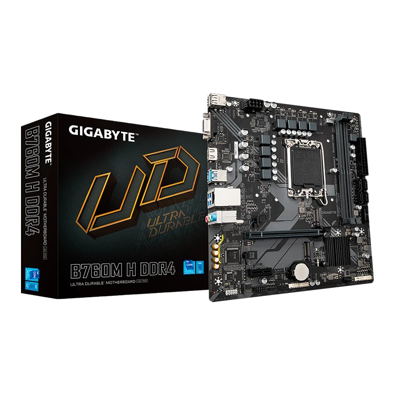 Motherboard Gigabyte B760m H Ddr4, Chipset Intel B760, Lga1700, Matx