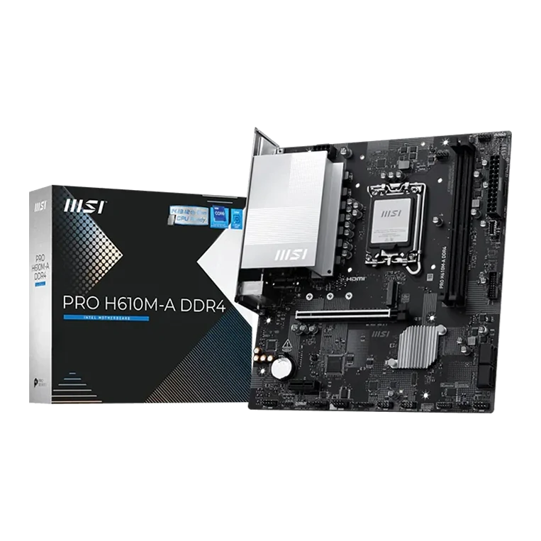 Motherboard Msi Pro H610m-a Ddr4, Chipset Intel H610, Lga1700, Matx