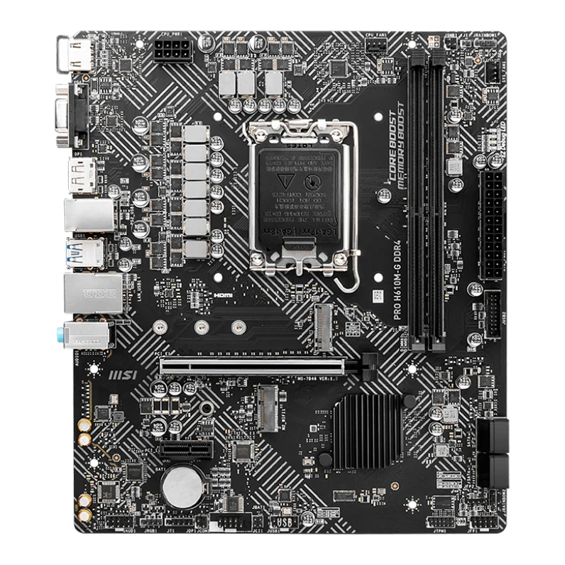Motherboard Msi Pro H610m-g Ddr4, Chipset Intel H610, Lga1700, Matx