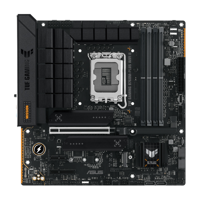 Motherboard Asus Tuf Gaming B760m-plus Wifi Ii, Chipset Intel B760, Lga1700, Atx