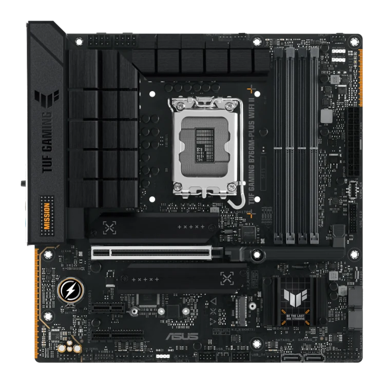 Motherboard Asus Tuf Gaming B760m-plus Wifi Ii, Chipset Intel B760, Lga1700, Atx