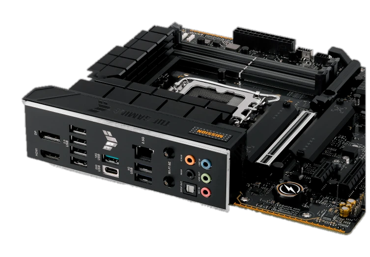 Motherboard Asus Tuf Gaming B760m-plus Wifi Ii, Chipset Intel B760, Lga1700, Atx — vista 2