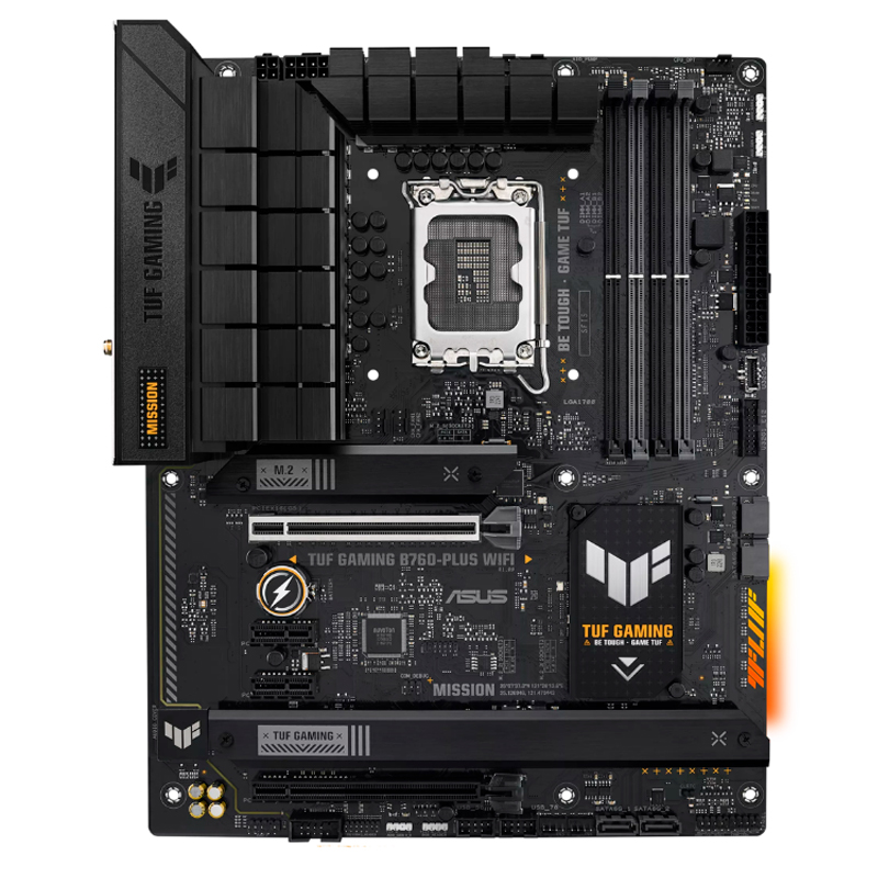 Motherboard Asus Tuf Gaming B760-plus Wifi, Chipset Intel B760, Lga1700, Atx