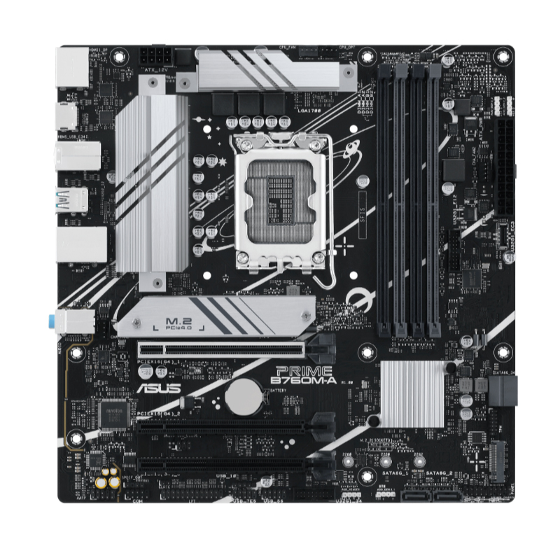 Motherboard Asus Prime B760m-a Chipset Intel B760, Lga1700, Micro Atx