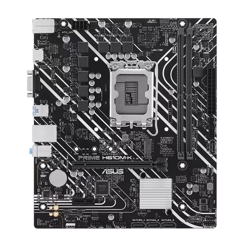 Motherboard Asus Prime H610m-k, Chipset Intel H610, Lga1700, Micro Atx