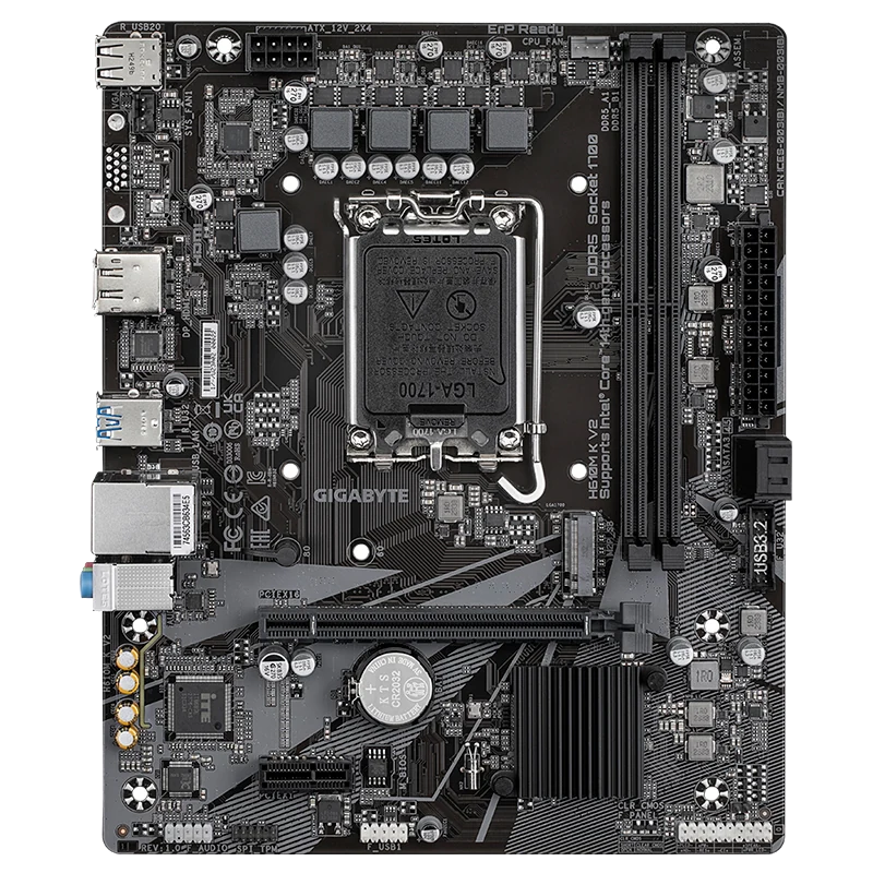 Motherboard Gigabyte H610m K V2, Chipset Intel H610, Lga1700, Micro Atx