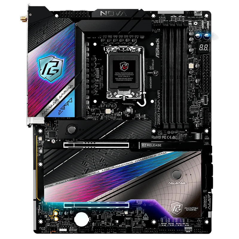 Motherboard Asrock Z890 Nova Wifi, Chipset Intel Z890, Lga 1851, Hdmi, Atx