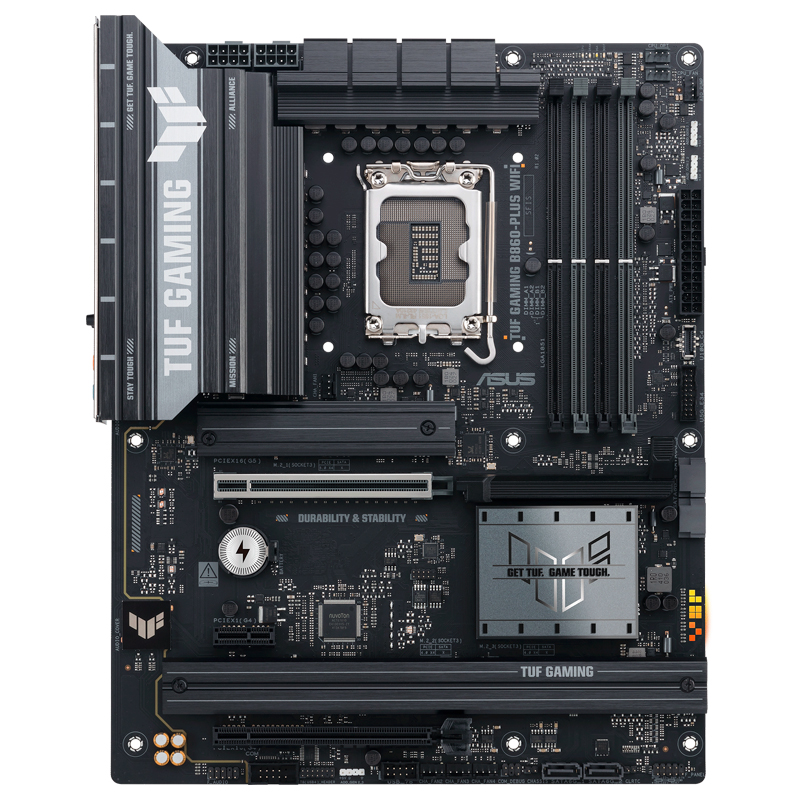 Motherboard Asus Tuf Gaming B860-plus Wifi, Chipset Intel B860, Lga 1851, Hdmi, Dp, Atx