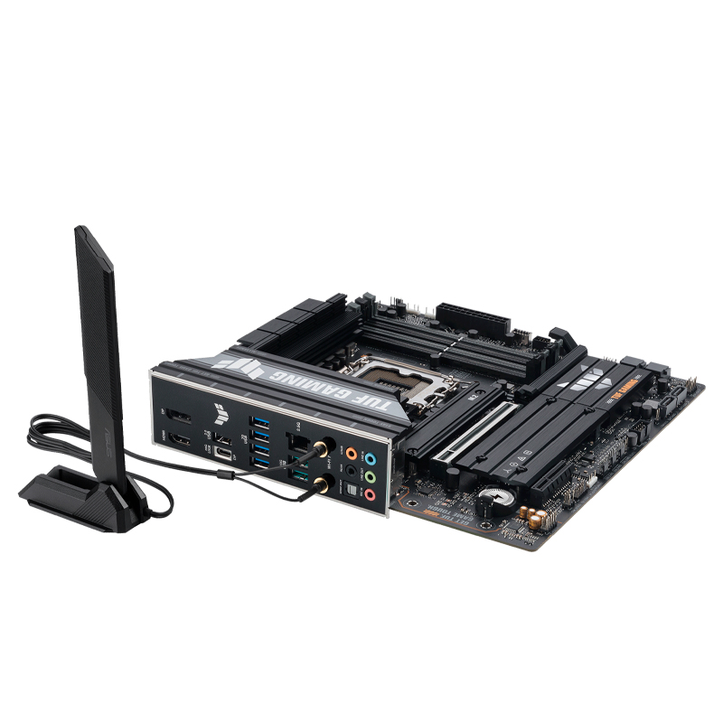 Motherboard ASUS TUF GAMING B860M-PLUS WIFI, Chipset Intel B860, LGA 1851, HDMI, DP, mATX