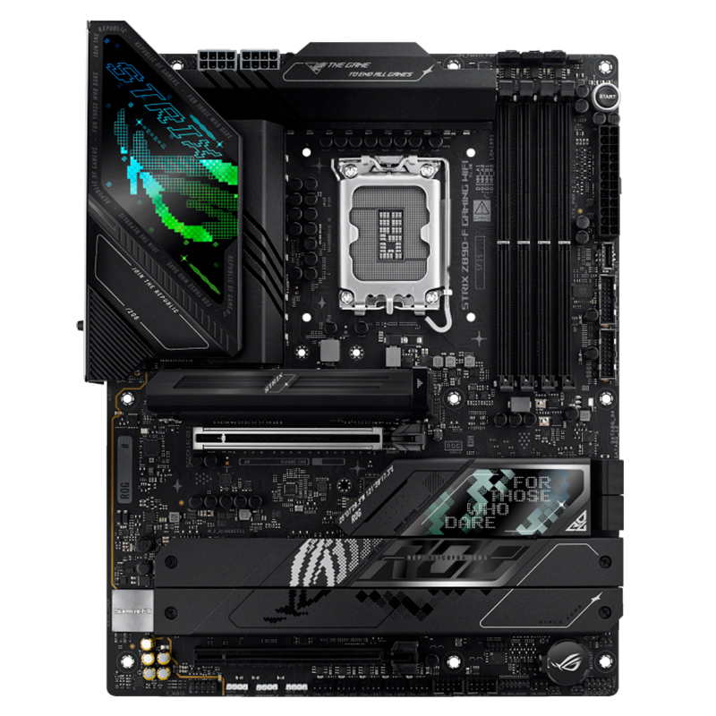 Motherboard Asus Rog Strix Z890-f Gaming Wifi, Chipset Intel Z890, Lga 1851, Hdmi, Dp, Atx